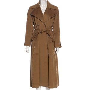 Fendi camel wool coat